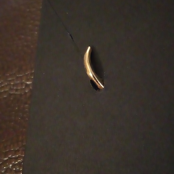 NWOT - Chessboard Heart Dangle Huggie Hoop Style Earrings - Picture 4 of 6